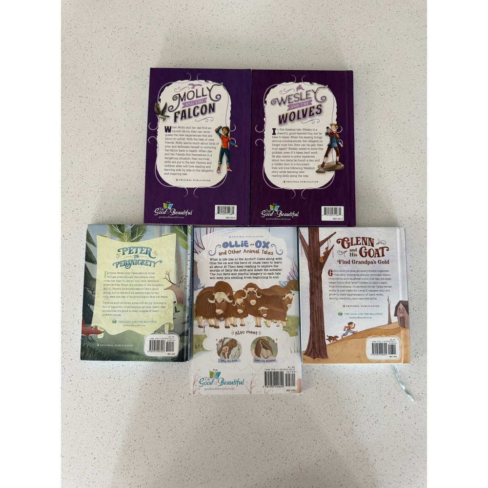 The Good and the Beautiful Level 2 Book Lot Molly Wesley Peter Ollie Glenn 5pk - Picture 2 of 3